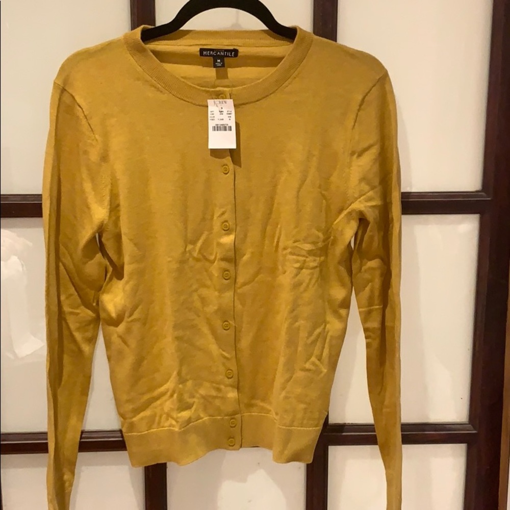 Jcrew new w tags cardigan size medium